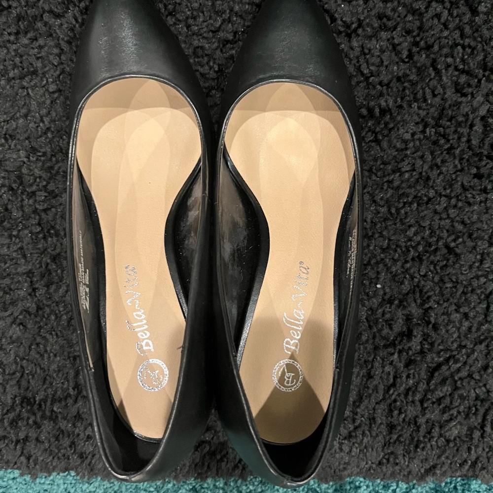 Bella Vita Black Heels Classic Elegance
